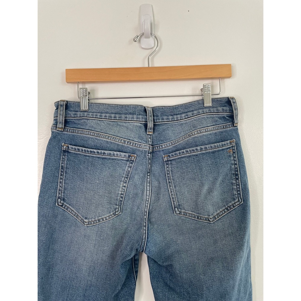 Madewell The Petite Jules Slim Straight Leg Jean 28 Petite Blue Denim NY555 - Picture 7 of 12